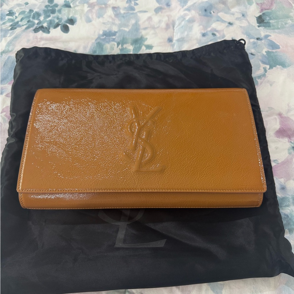 Yves Saint Laurent Dark Brown-Tan